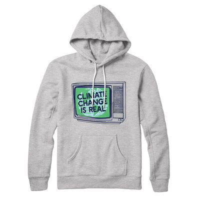 PSA: Climate Change is Real Hoodie Athletic Heather | Funny Shirt from Famous In Real Life