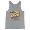 Mr. Plow Men/Unisex Tank Top Athletic Heather | Funny Shirt from Famous In Real Life