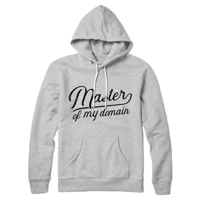 Master of my Domain Hoodie Athletic Heather | Funny Shirt from Famous In Real Life