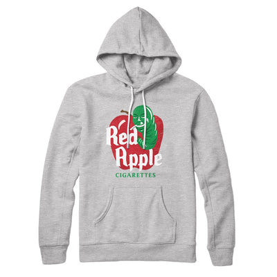Red Apple Cigarettes Hoodie Athletic Heather | Funny Shirt from Famous In Real Life