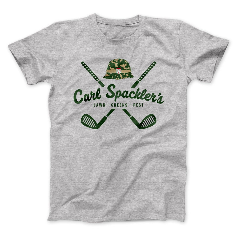 Carl Spackler's Groundskeeping Funny Movie Men/Unisex T-Shirt Athletic Heather | Funny Shirt from Famous In Real Life