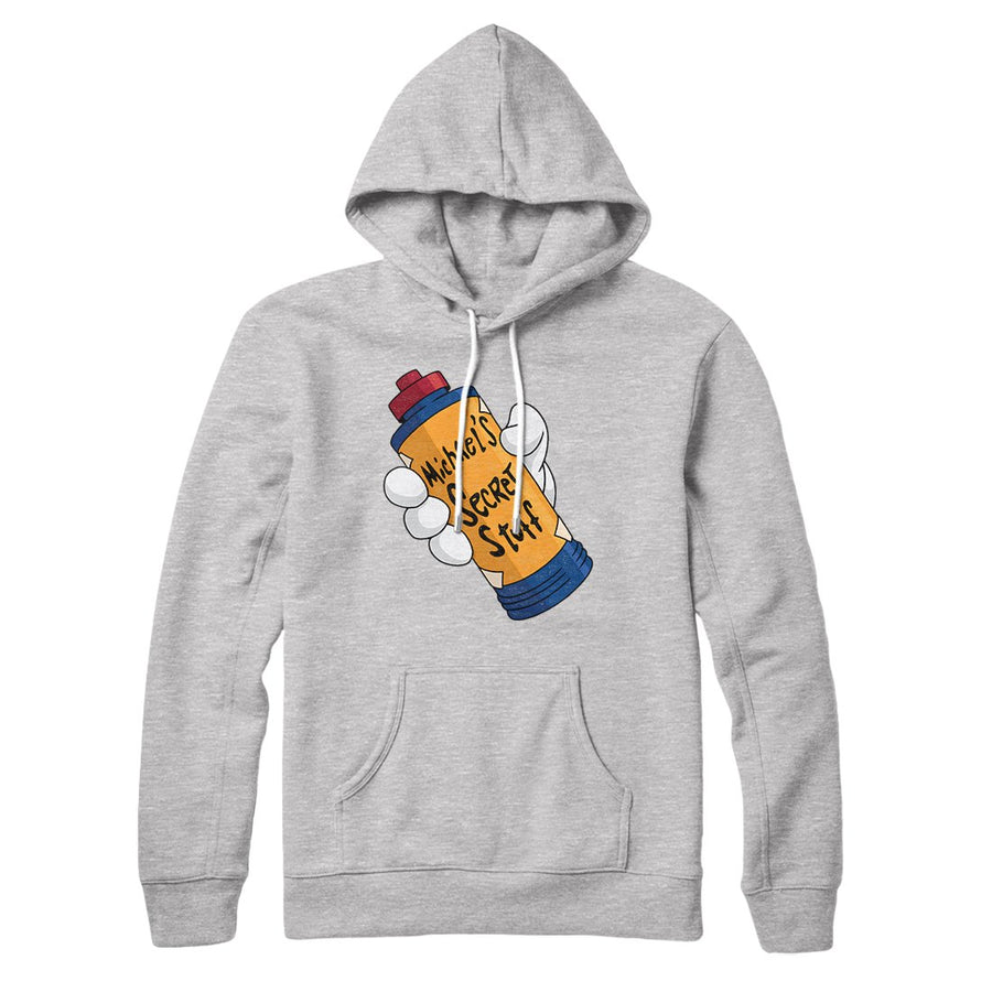 Michael's Secret Stuff Hoodie | Funny Shirt from Famous In Real Life