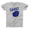 Shake Men/Unisex T-Shirt Athletic Heather | Funny Shirt from Famous In Real Life