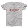 Red Rum Funny Movie Men/Unisex T-Shirt Athletic Heather | Funny Shirt from Famous In Real Life