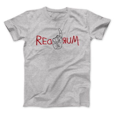Red Rum Funny Movie Men/Unisex T-Shirt Athletic Heather | Funny Shirt from Famous In Real Life