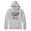 Sexual Tyrannosaurus Chewing Tobacco Hoodie Athletic Heather | Funny Shirt from Famous In Real Life