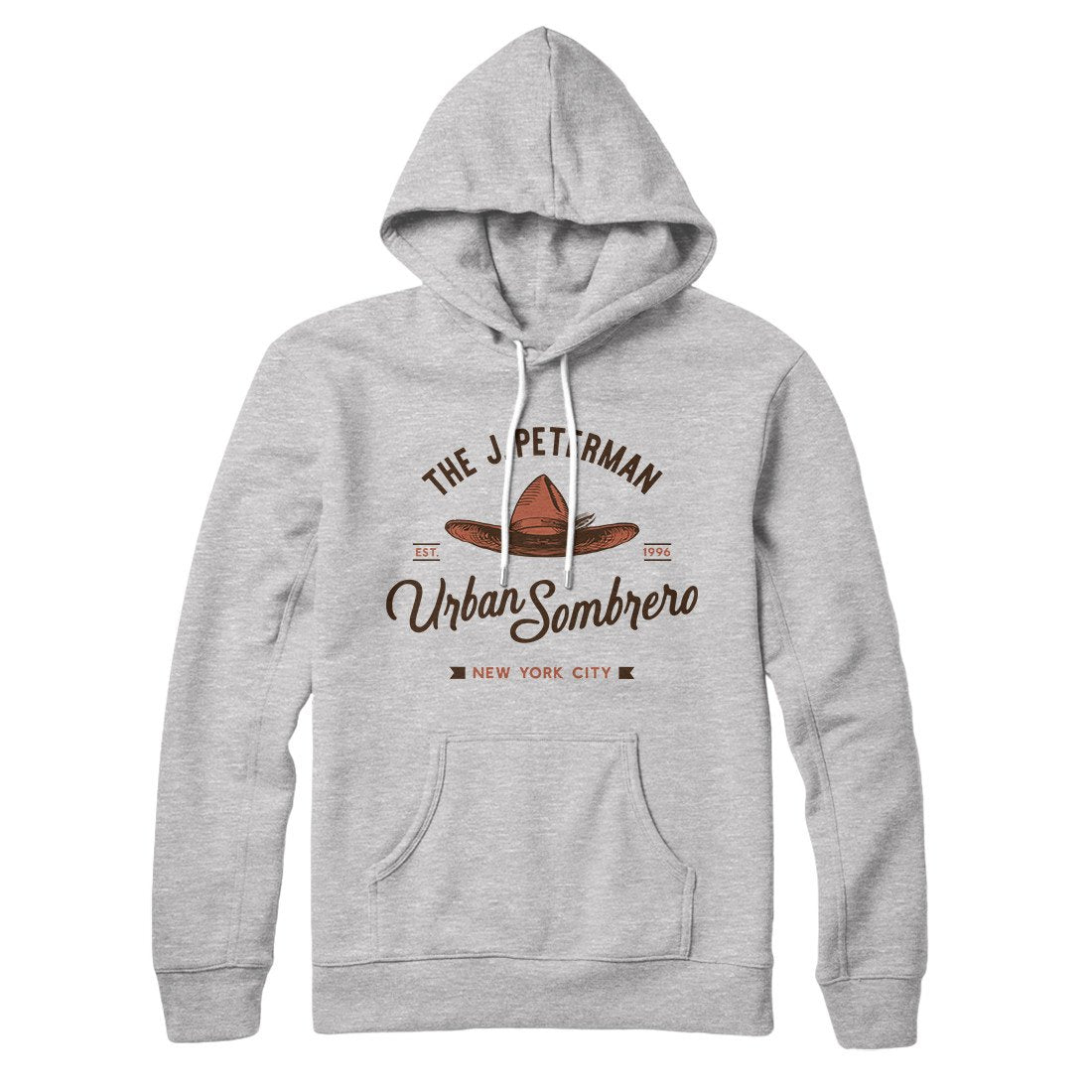 J. Peterman Urban Sombrero Hoodie | Funny Shirt from Famous In Real Life