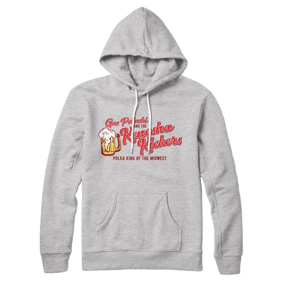 Kenosha Kickers Hoodie Athletic Heather | Funny Shirt from Famous In Real Life