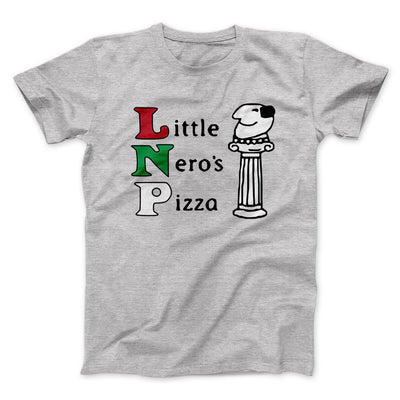Little Nero's Pizza Men/Unisex T-Shirt Athletic Heather | Funny Shirt from Famous In Real Life