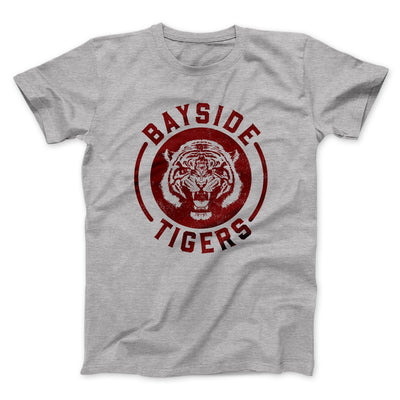 Bayside Tigers Men/Unisex T-Shirt Athletic Heather | Funny Shirt from Famous In Real Life