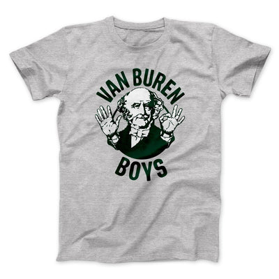 Van Buren Boys Men/Unisex T-Shirt Athletic Heather | Funny Shirt from Famous In Real Life