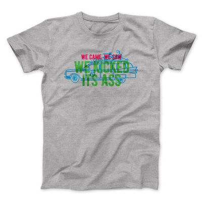 We Came, We Saw, We Kicked Its Ass Funny Movie Men/Unisex T-Shirt Athletic Heather | Funny Shirt from Famous In Real Life