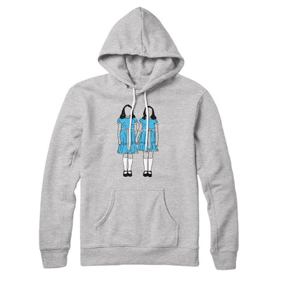 Grady Twins Hoodie Athletic Heather | Funny Shirt from Famous In Real Life