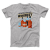 It's Not Hoarding If It's Whiskey Funny Men/Unisex T-Shirt Athletic Heather | Funny Shirt from Famous In Real Life
