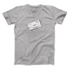 Paul Allen's Business Card Funny Movie Men/Unisex T-Shirt Athletic Heather | Funny Shirt from Famous In Real Life