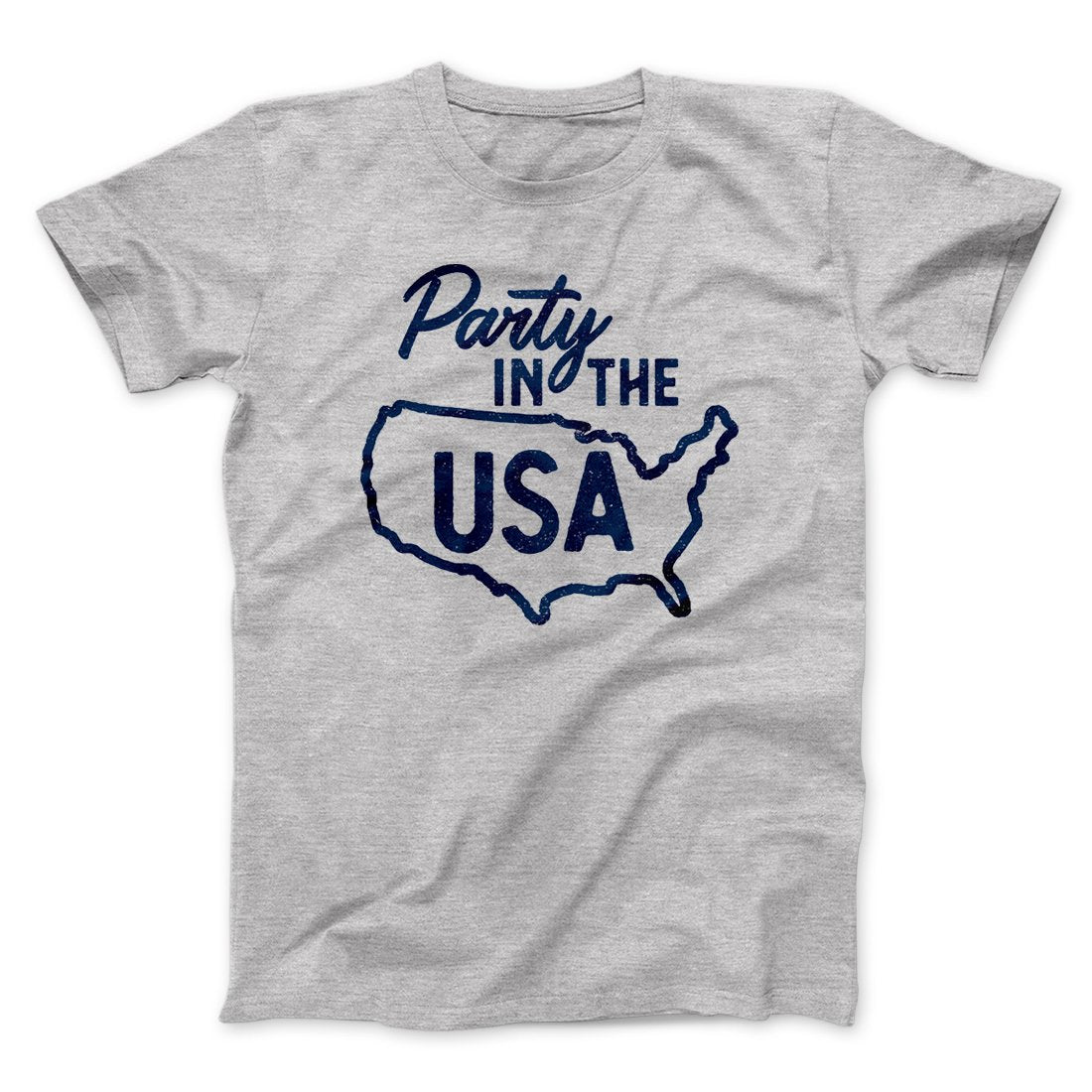 Party in the USA Men/Unisex T-Shirt | Funny Shirt from Famous In Real Life