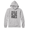 Crows Before Hoes Hoodie Athletic Heather | Funny Shirt from Famous In Real Life
