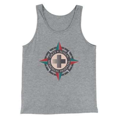 Grey-Sloan Hospital Men/Unisex Tank Top Athletic Heather | Funny Shirt from Famous In Real Life