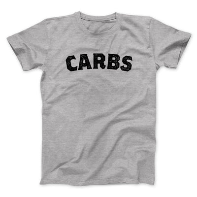 Carbs Men/Unisex T-Shirt Athletic Heather | Funny Shirt from Famous In Real Life