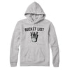 Bucket List Hoodie Athletic Heather | Funny Shirt from Famous In Real Life