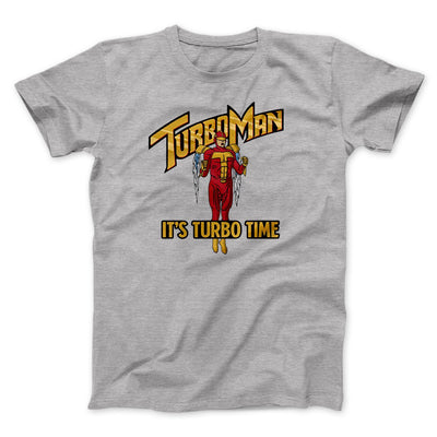 Turbo Man Men/Unisex T-Shirt Athletic Heather | Funny Shirt from Famous In Real Life