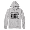 Rabies Awareness Fun Run Hoodie Athletic Heather | Funny Shirt from Famous In Real Life