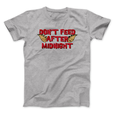 Don't Feed After Midnight Funny Movie Men/Unisex T-Shirt Athletic Heather | Funny Shirt from Famous In Real Life