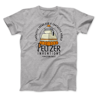 Peltzer Inventions Funny Movie Men/Unisex T-Shirt Athletic Heather | Funny Shirt from Famous In Real Life