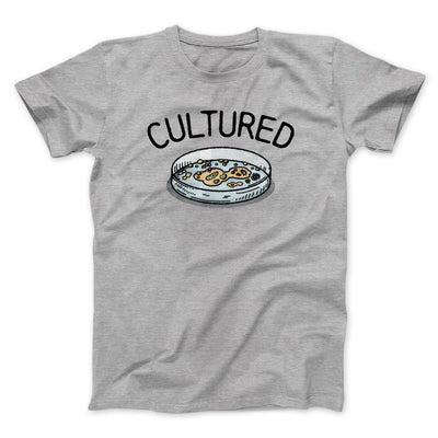 Cultured Men/Unisex T-Shirt Athletic Heather | Funny Shirt from Famous In Real Life
