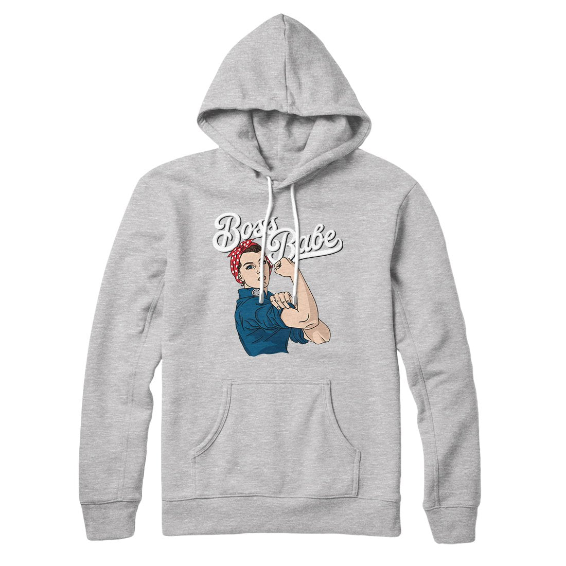 Boss Babe Hoodie S | Funny Shirt from Famous In Real Life