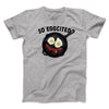 So Eggcited Men/Unisex T-Shirt Athletic Heather | Funny Shirt from Famous In Real Life