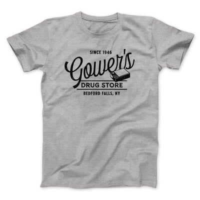 Gower's Drug Store Men/Unisex T-Shirt Athletic Heather | Funny Shirt from Famous In Real Life