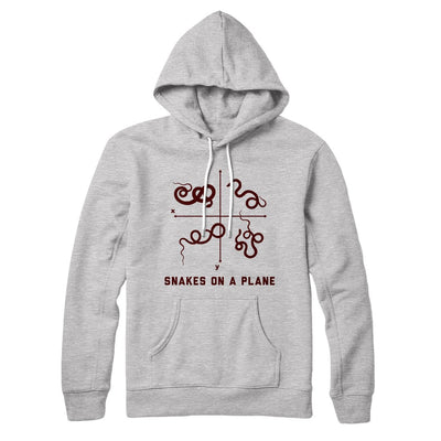 Snakes on a Plane Hoodie Athletic Heather | Funny Shirt from Famous In Real Life