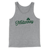 Malarkey Men/Unisex Tank Top Grey TriBlend | Funny Shirt from Famous In Real Life
