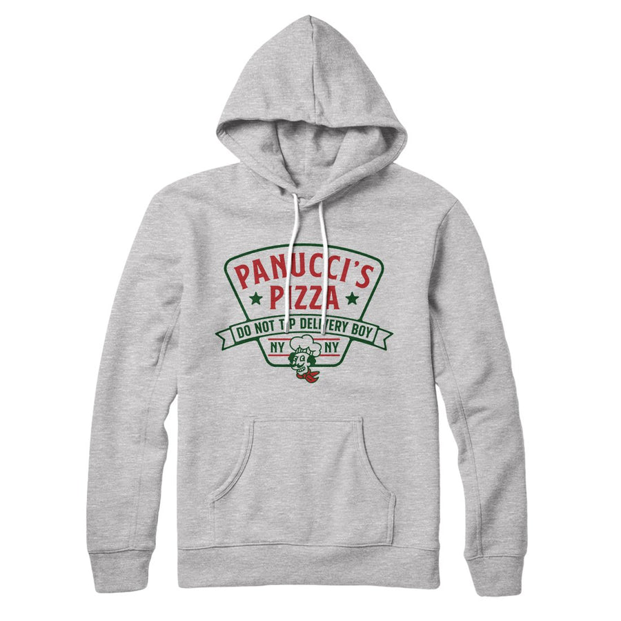 Panucci's Pizza Hoodie Athletic Heather | Funny Shirt from Famous In Real Life