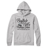 Buffalo Bill's Rubbing Lotion Hoodie Athletic Heather | Funny Shirt from Famous In Real Life