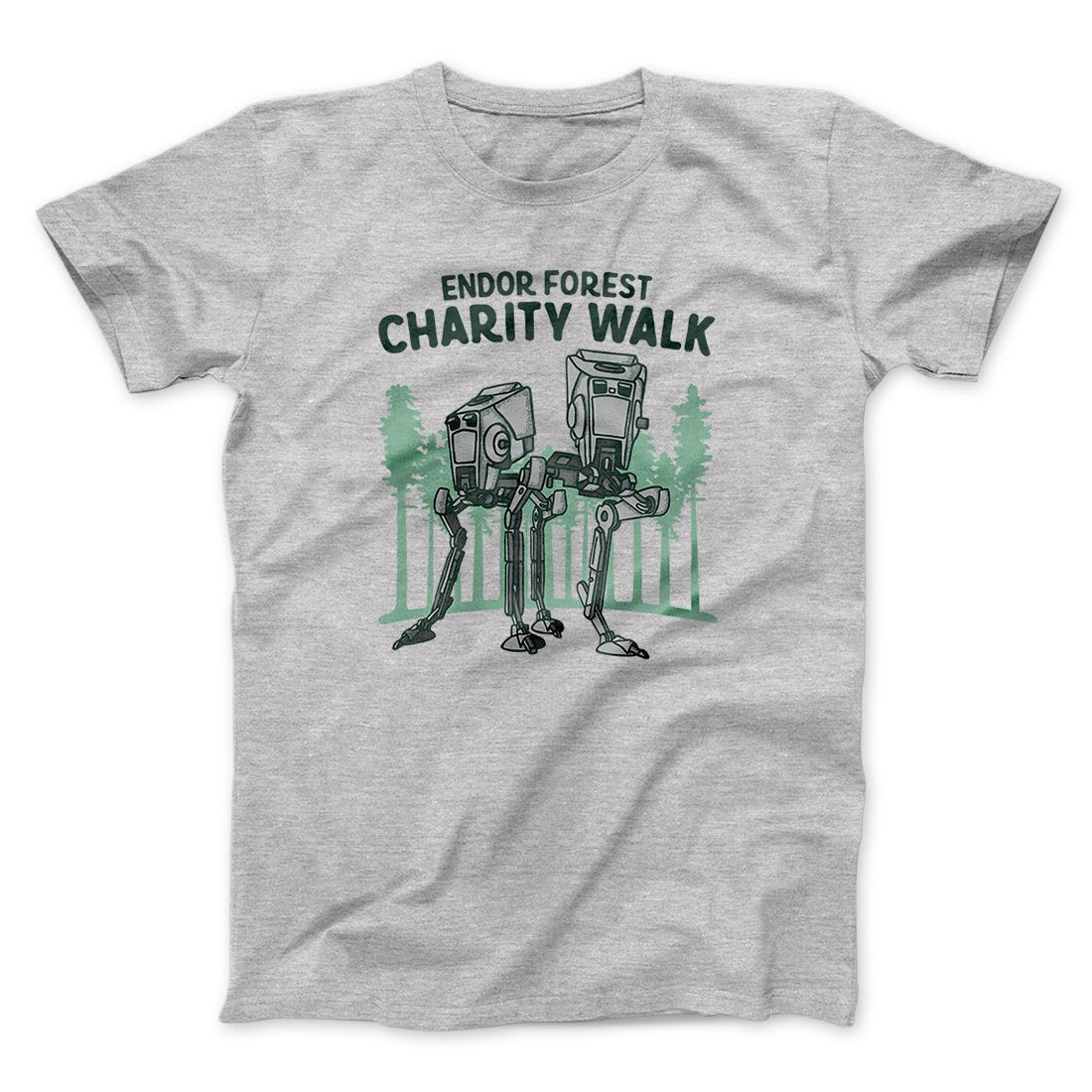 Endor Forest Charity Walk Funny Movie Men/Unisex T-Shirt | Funny Shirt from Famous In Real Life