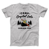 Camp Crystal Lake Funny Movie Men/Unisex T-Shirt Athletic Heather | Funny Shirt from Famous In Real Life