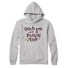 Stick 'Em With The Pointy End Hoodie Athletic Heather | Funny Shirt from Famous In Real Life