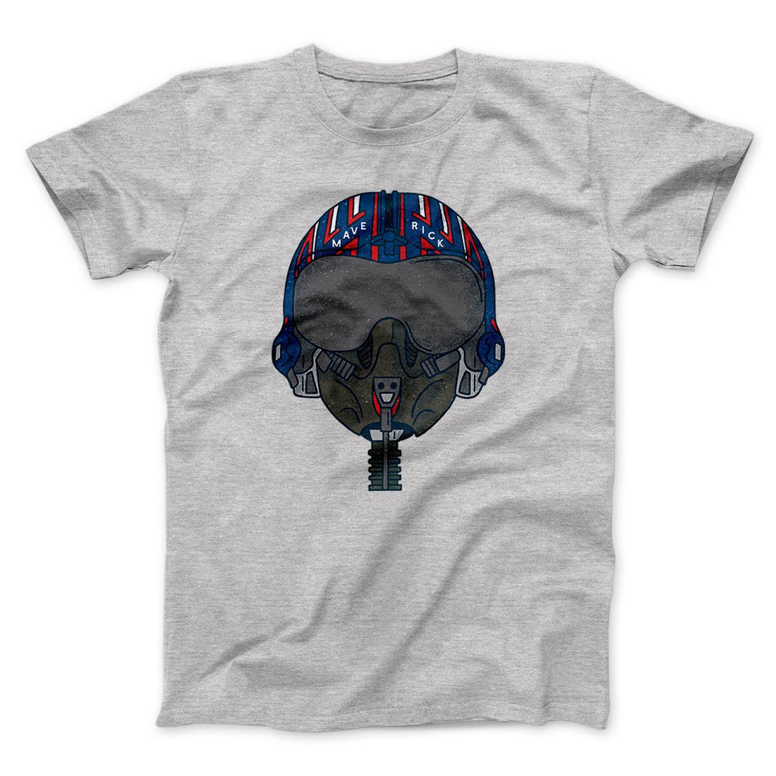 Maverick Helmet Funny Movie Men/Unisex T-Shirt | Funny Shirt from Famous In Real Life