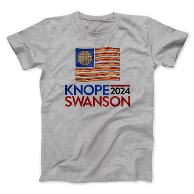 Knope Swanson 2024 Men/Unisex T-Shirt Athletic Heather | Funny Shirt from Famous In Real Life