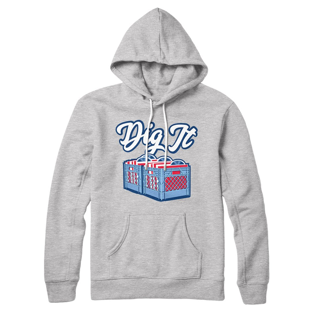 Dig It - Record Crate Hoodie | Funny Shirt from Famous In Real Life