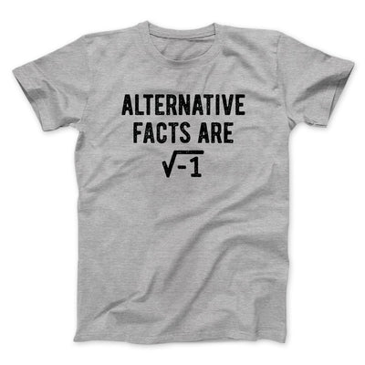 Alternative Facts Are Irrational Men/Unisex T-Shirt Athletic Heather | Funny Shirt from Famous In Real Life