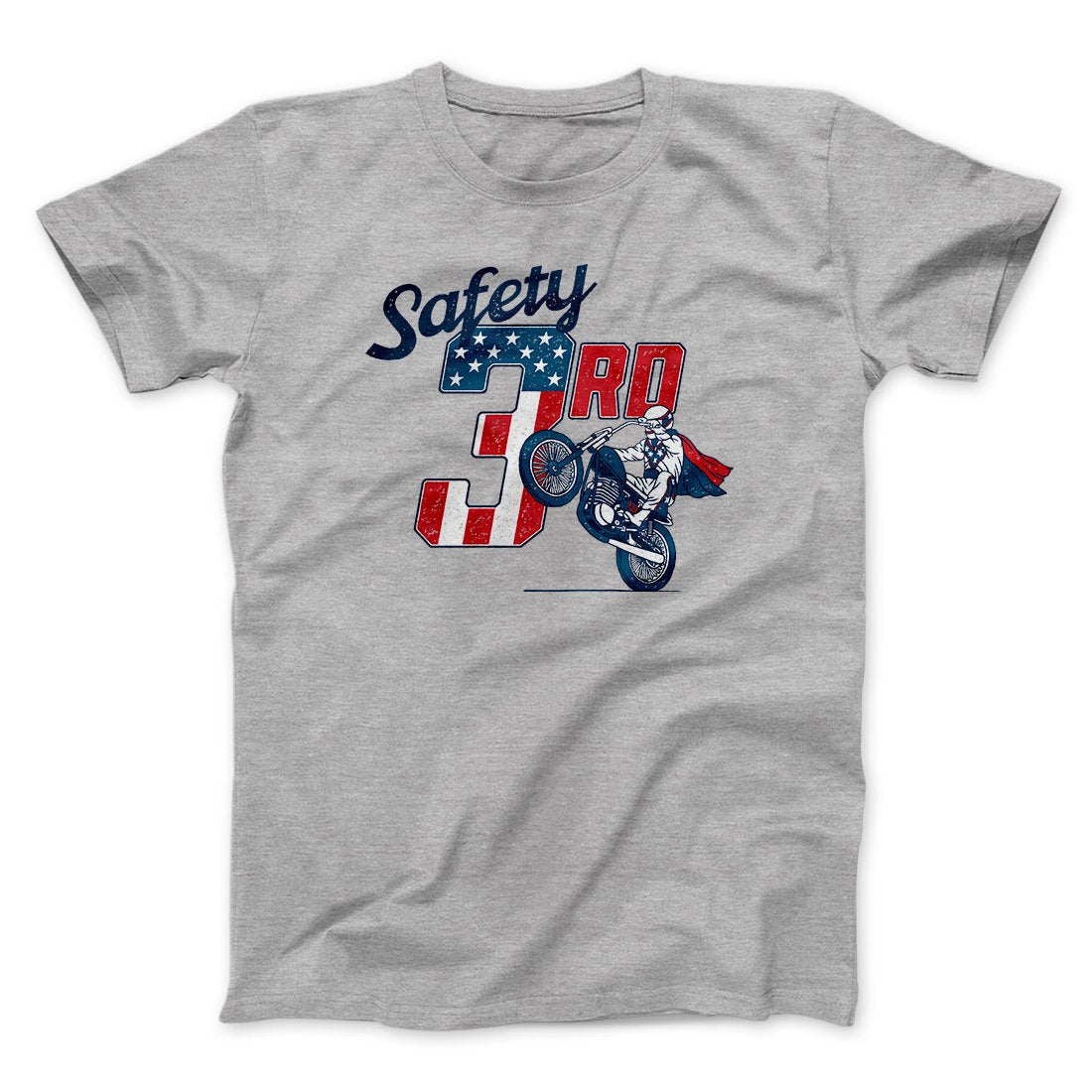 Safety 3rd Men/Unisex T-Shirt | Funny Shirt from Famous In Real Life