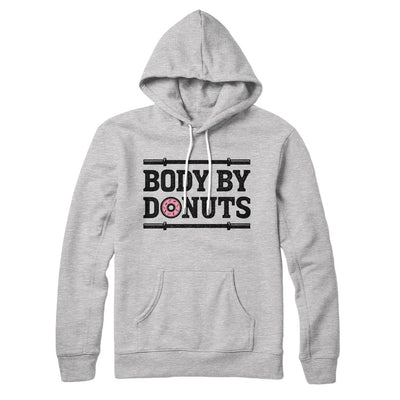 Body By Donuts Hoodie S | Funny Shirt from Famous In Real Life