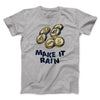 Make it Rain Gelt Funny Hanukkah Men/Unisex T-Shirt Athletic Heather | Funny Shirt from Famous In Real Life
