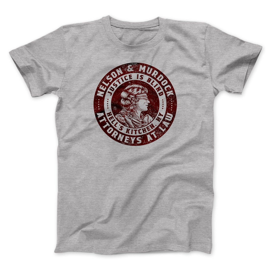Nelson And Murdock Attorneys At Law Men/Unisex T-Shirt Athletic Heather | Funny Shirt from Famous In Real Life