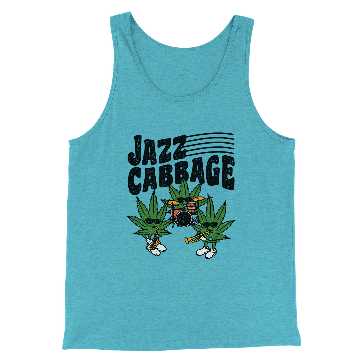 Jazz Cabbage Funny Men/Unisex Tank Top | Funny Shirt from Famous In Real Life