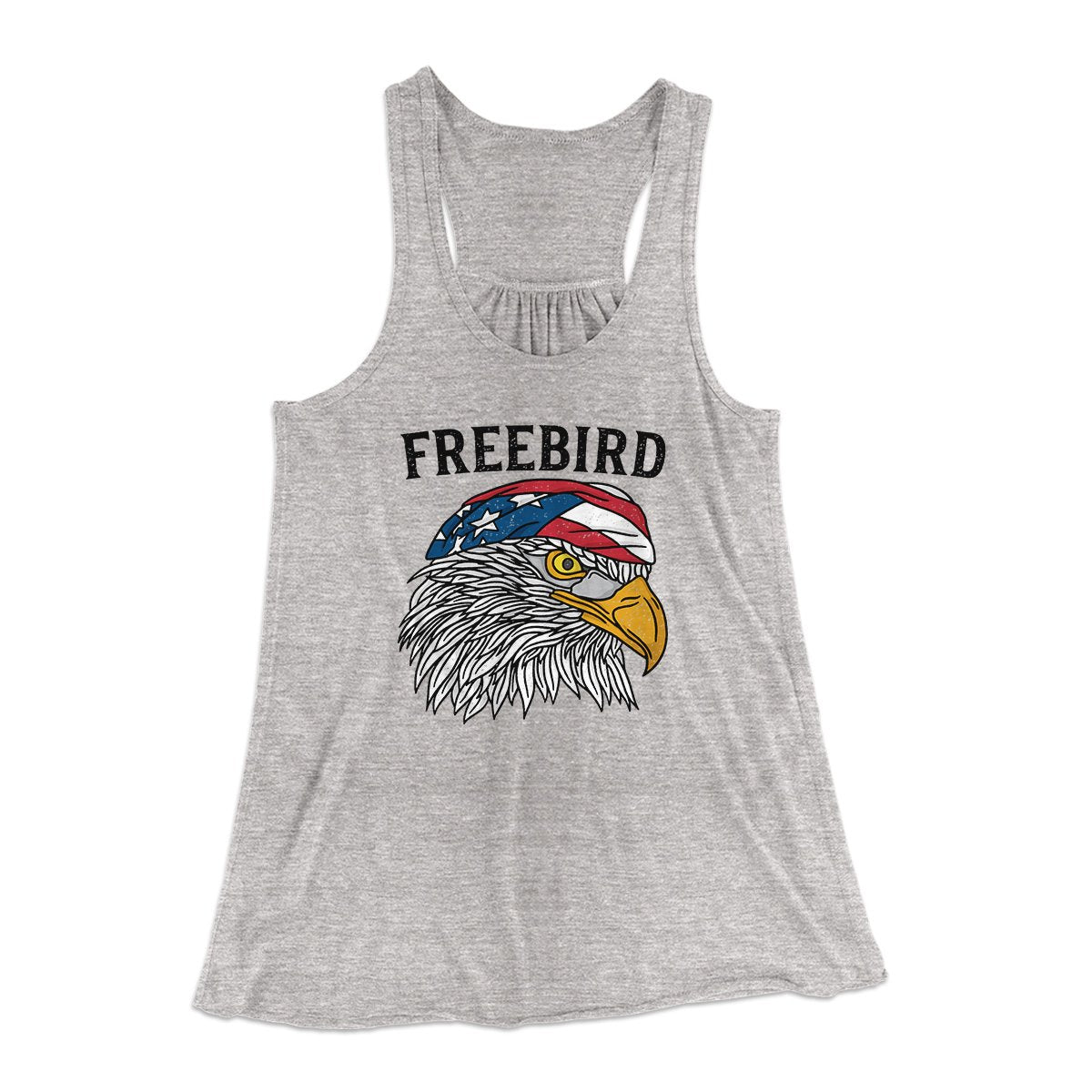Freebird Women's Flowey Tank Top | Funny Shirt from Famous In Real Life
