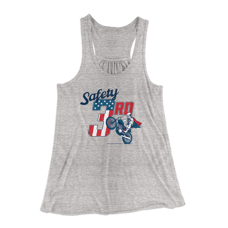 Safety 3rd Women's Flowey Tank Top | Funny Shirt from Famous In Real Life